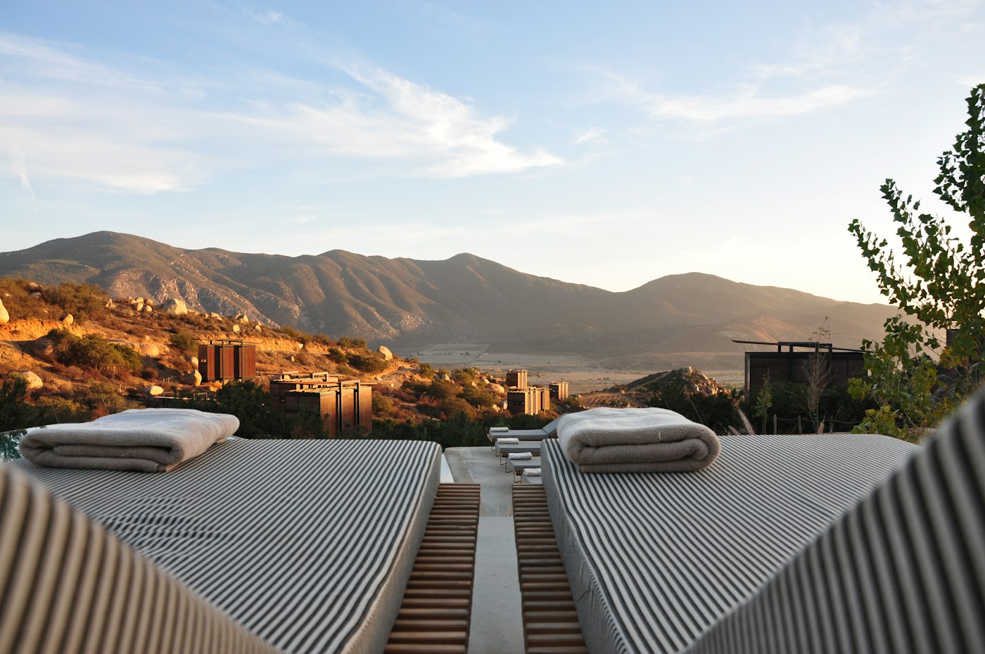 Dağ eteğinde bir bungalov